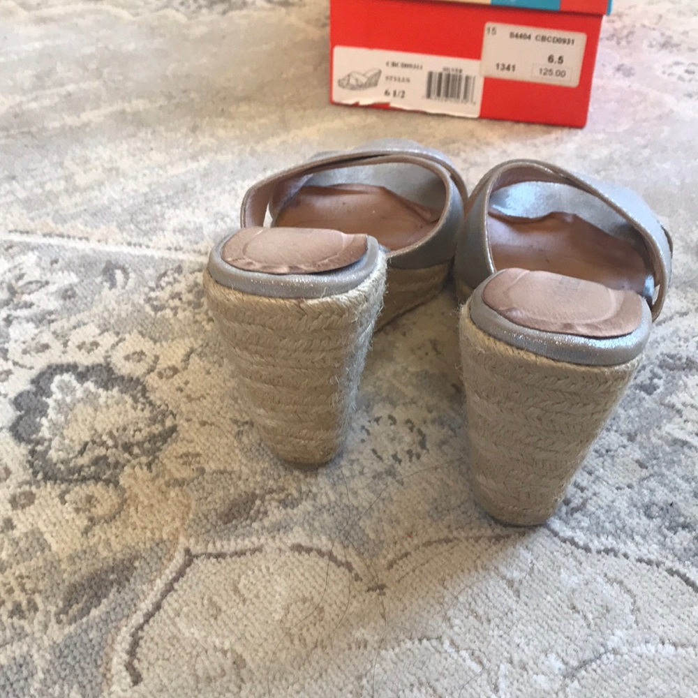 Silver espadrilles - Picture 3 of 6